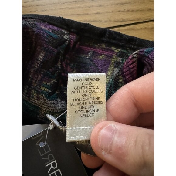 CJ Banks Christopher Banks Purple Zip Blazer Jacket 1X Tapestry Reversible NWT - Picture 13 of 14